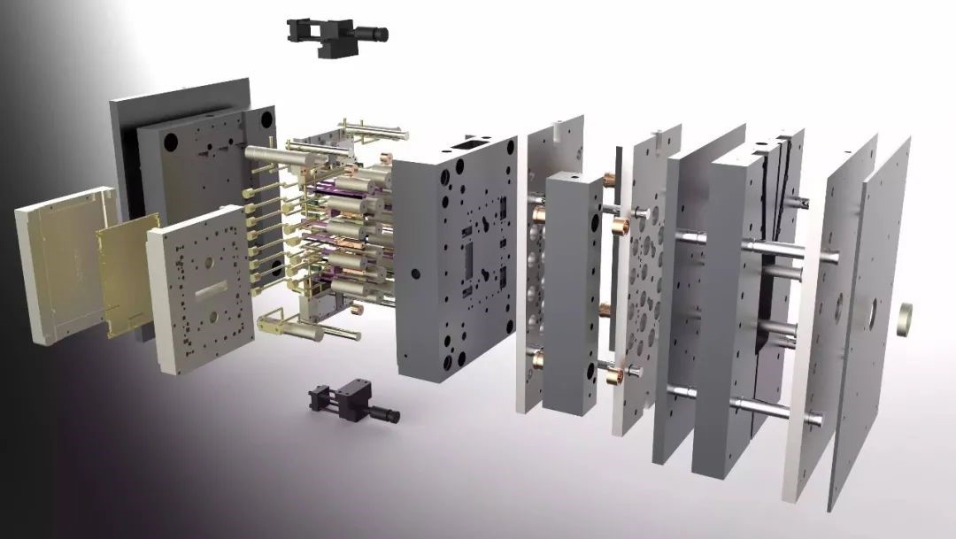 注塑模具斜導(dǎo)柱側(cè)向分型抽芯的應(yīng)用形式